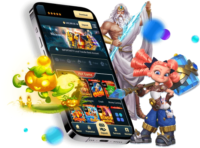 Biểu tượng đa dạng trò chơi bắn cá và casino trên f1680