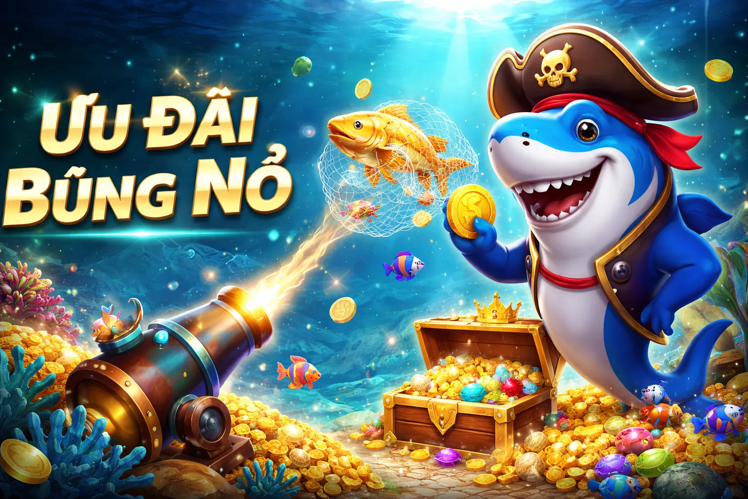 Trò chơi bắn cá f1680